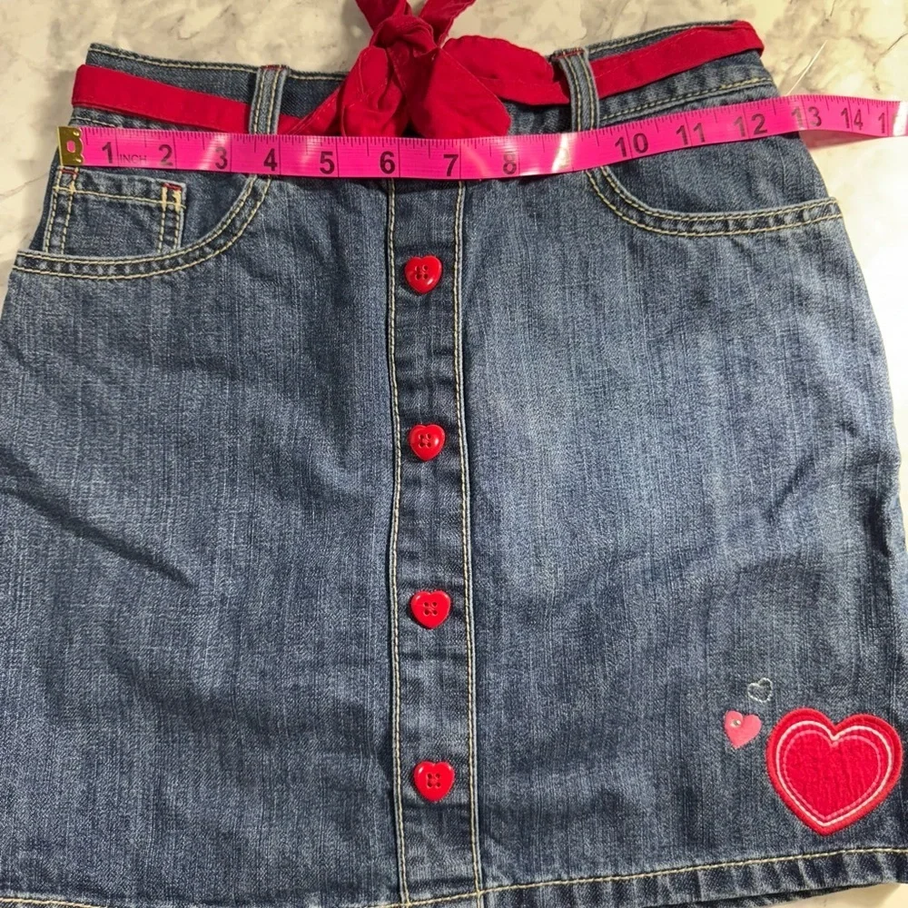 Gymboree denim skirt/skort size 12